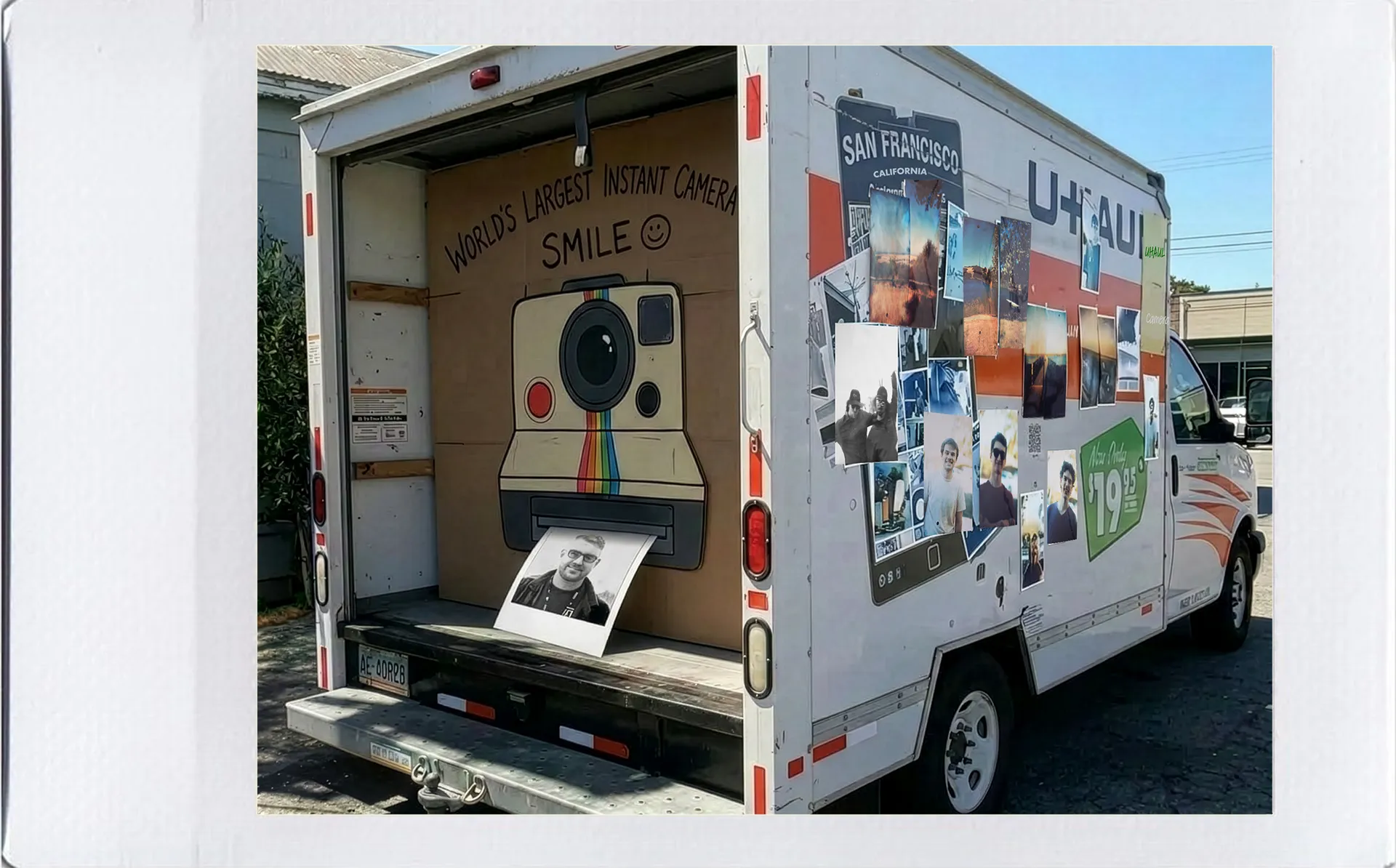 U-Haul Sized Polaroid