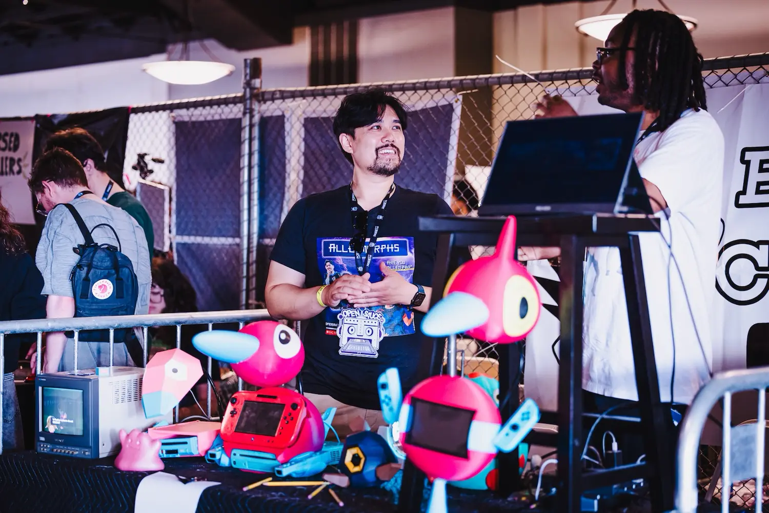 Exhibits at Open Sauce